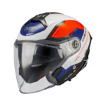 MT Helmets casco jet Cosmo SV Icarus A5 azul rojo