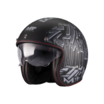 MT Helmets casco jet Le Mans 2 SV S Dystopic B12 gris negro