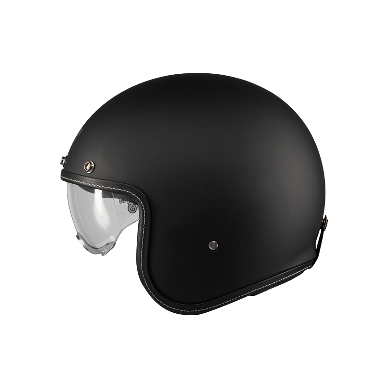 MT Helmets casco jet Le Mans 2 SV S Pure A1 negro mate - Imagen 2