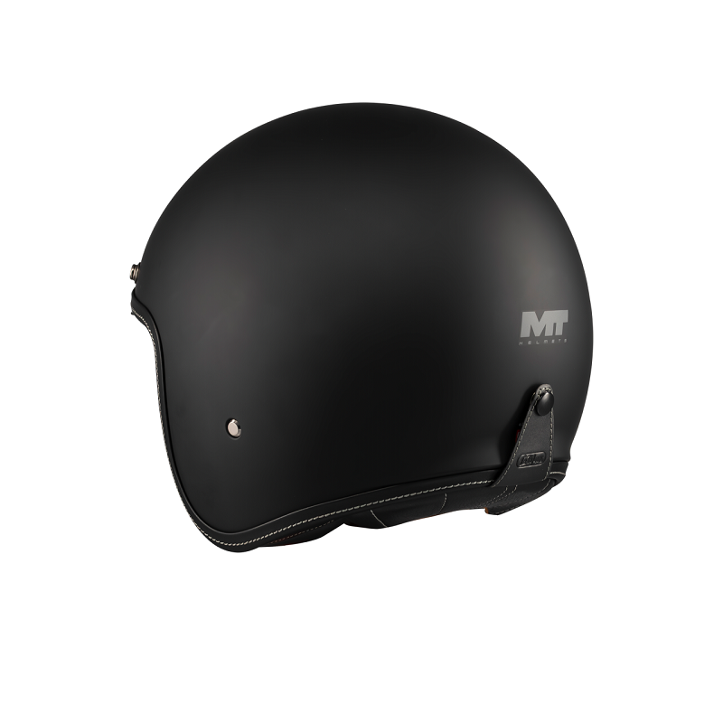 MT Helmets casco jet Le Mans 2 SV S Pure A1 negro mate - Imagen 3