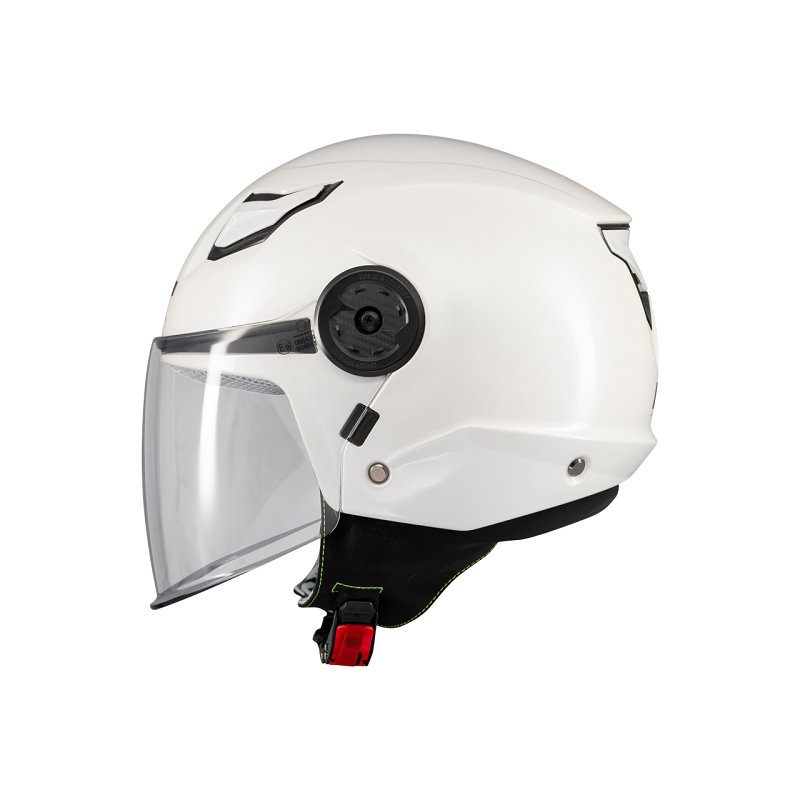 MT Helmets casco jet Lite Pure A0 blanco - Imagen 2