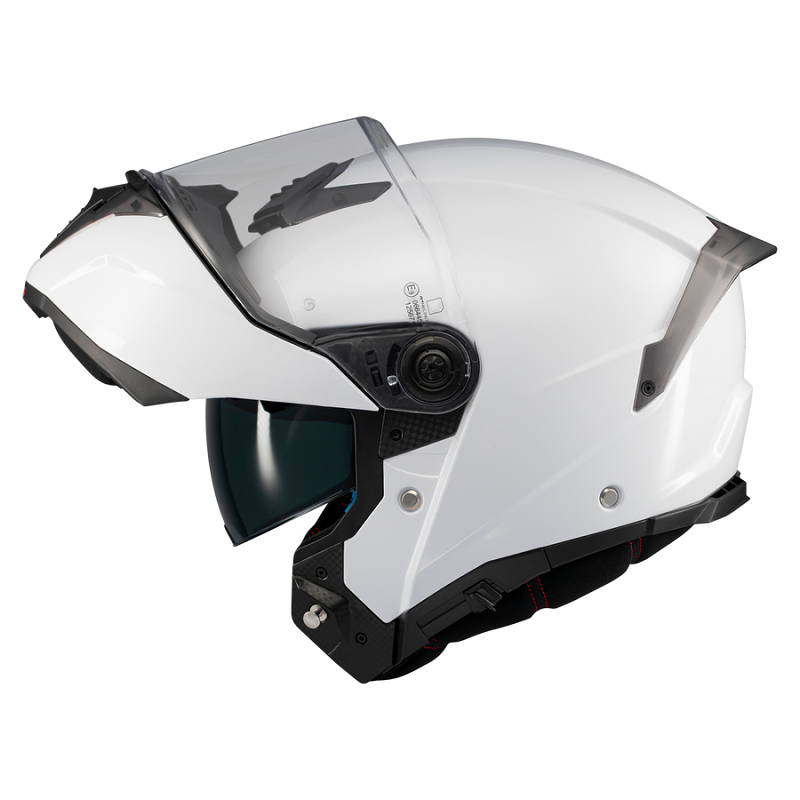 MT Helmets casco modular Atom 2 SV Pure A0 blanco - Imagen 2