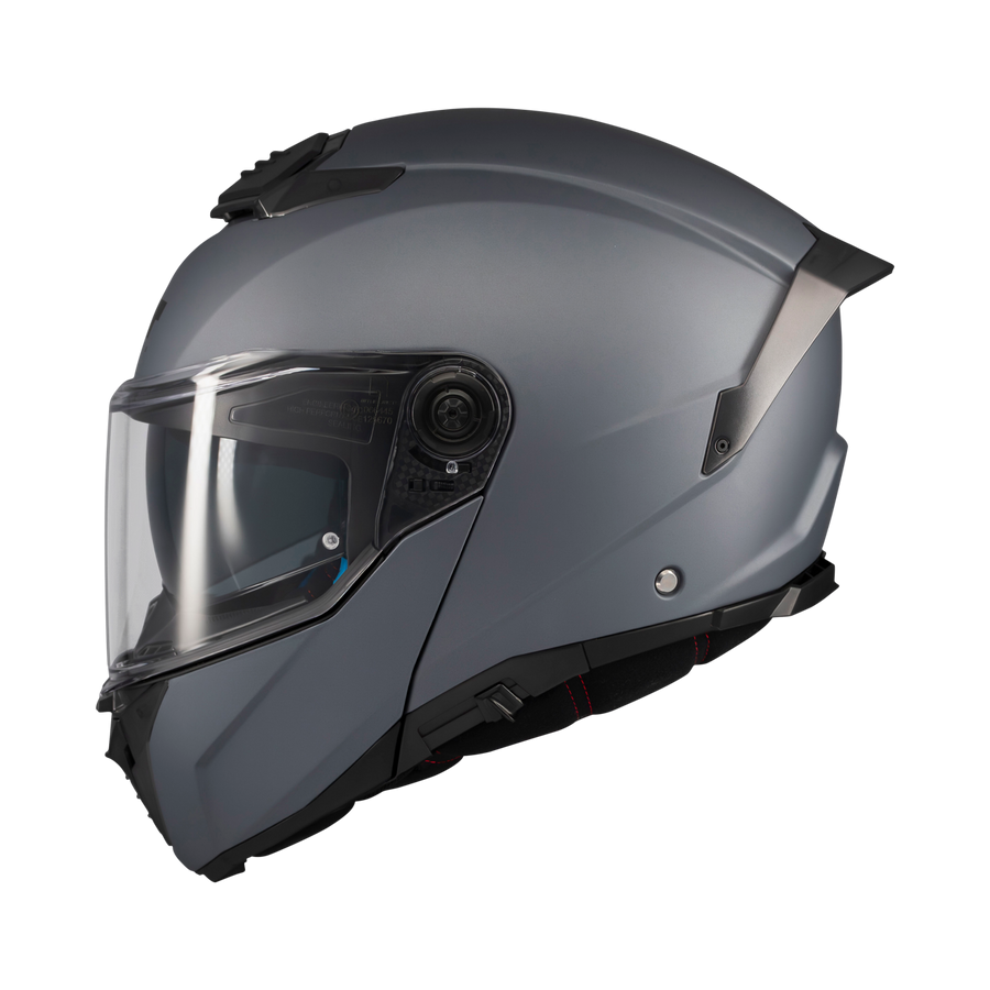 MT Helmets casco modular Atom 2 SV Pure A2 titanio mate - Imagen 3