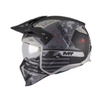 MT Helmets casco trial Streetfighter SV S Belic B2 gris