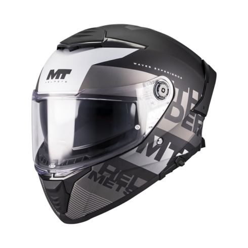 MT Helmets casco integral Thunder 4 SV Waves B2 titanio