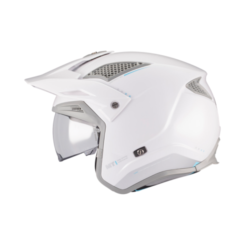 MT Helmets casco jet District Soul A2 blanco