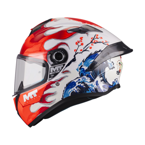 MT Helmets casco integral Targo S Yamanaka 2025 A5 rojo azul
