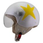 NZI casco moto jet Pasarela Agatha Ruiz de la Prada Constelación