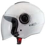 NZI casco jet Civic Solid blanco