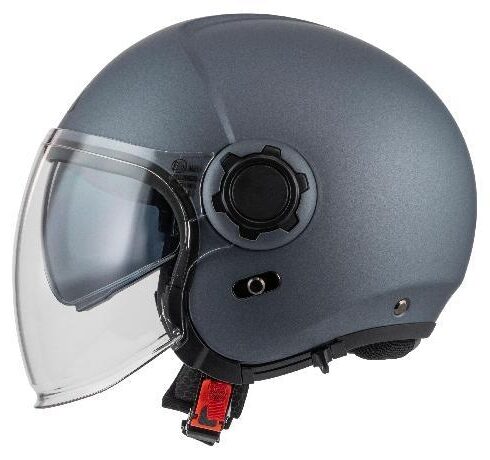 NZI casco jet Ringway 2 Duo antracita mate