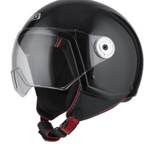 NZI casco jet Vintage 3 negro