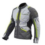 Seventy Degrees chaqueta moto JT67 Tanami gris amarillo