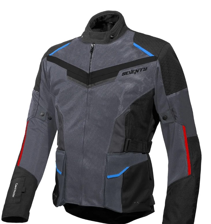 Seventy Degrees chaqueta moto JT70 Atacama gris