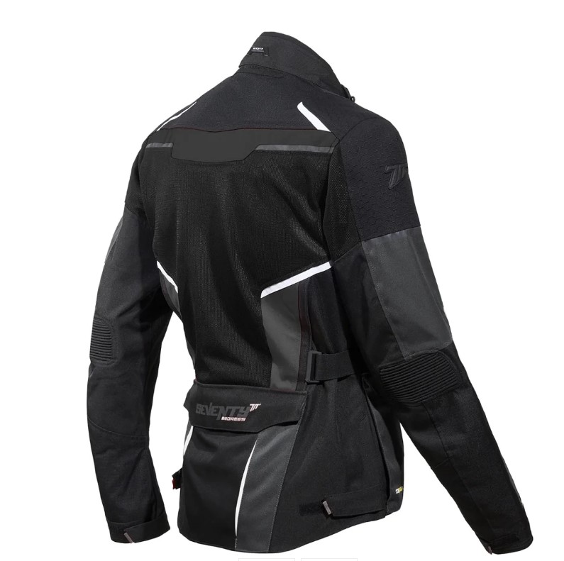 Seventy Degrees chaqueta moto JT70 Atacama negra - Imagen 2