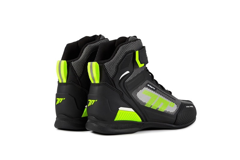 Seventy Degrees zapatilla moto BR2 Veloce amarilla - Imagen 2