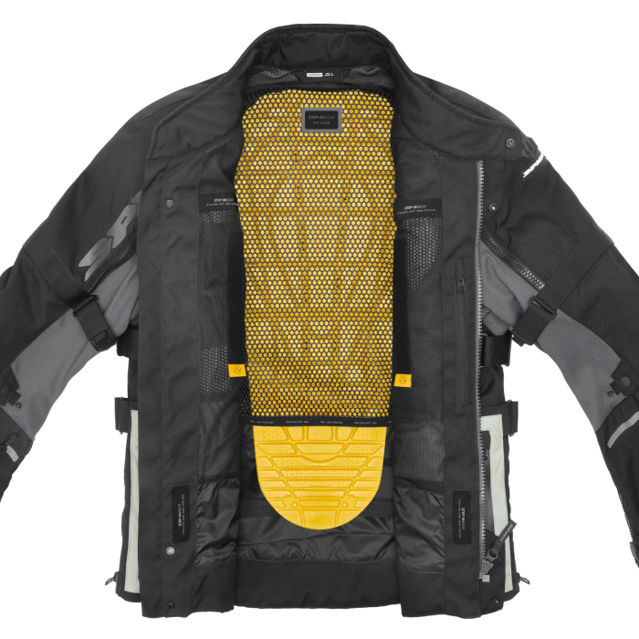 Spidi chaqueta moto Hard Track 3 negro - Imagen 2