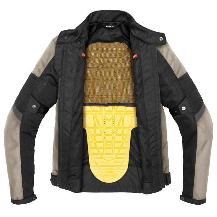Spidi chaqueta moto verano Tek Net arena negro - Imagen 3