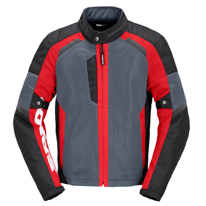Spidi chaqueta moto verano Tek Net rojo negro