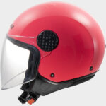 LS2 casco moto jet Sphere lux II rosa fluo