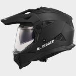 LS2 casco moto Adventure MX Pioneer II negro mate