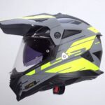 LS2 casco moto Adventure MX Pioneer II Namib fluor