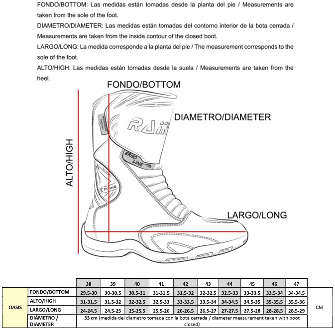 Rainers botas moto trail Oasis - Imagen 5