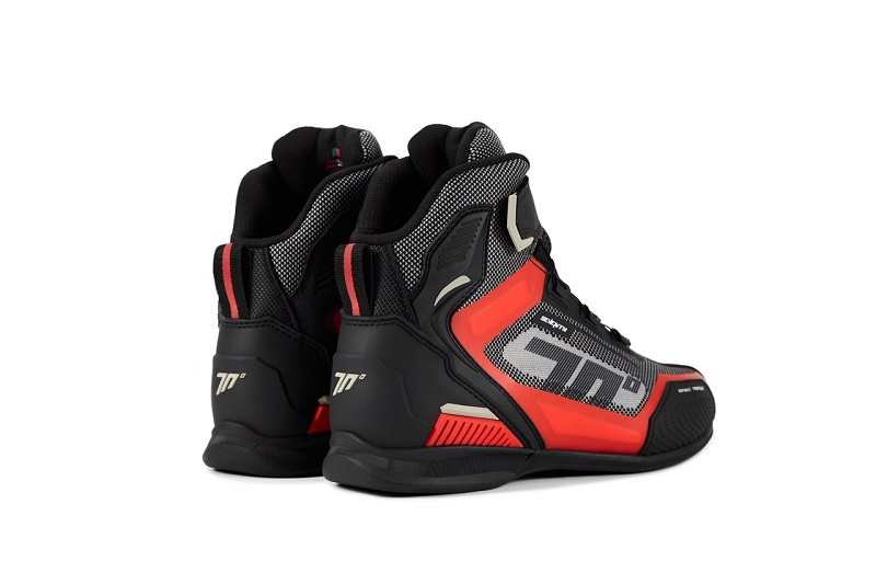 Seventy Degrees zapatilla moto BR3 Veloce Pro roja - Imagen 2