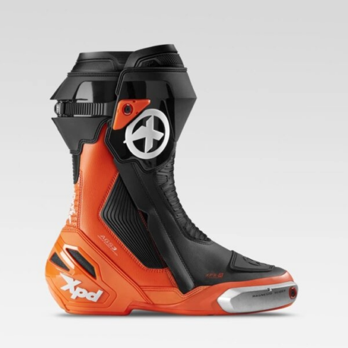 XPD bota moto XP9-R naranja negro