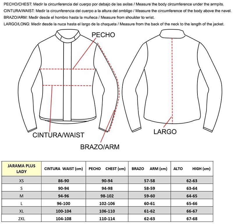 Rainers chaqueta moto mujer Jarama Plus rosa - Imagen 4