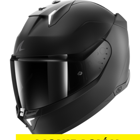 Shark Casco Moto Integral SKWAL i3 monocolor Negro mate