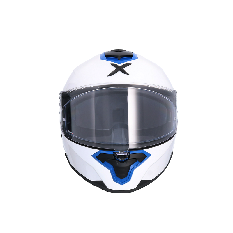 Shiro casco integral Brutale Corsa blanco azul - Imagen 2