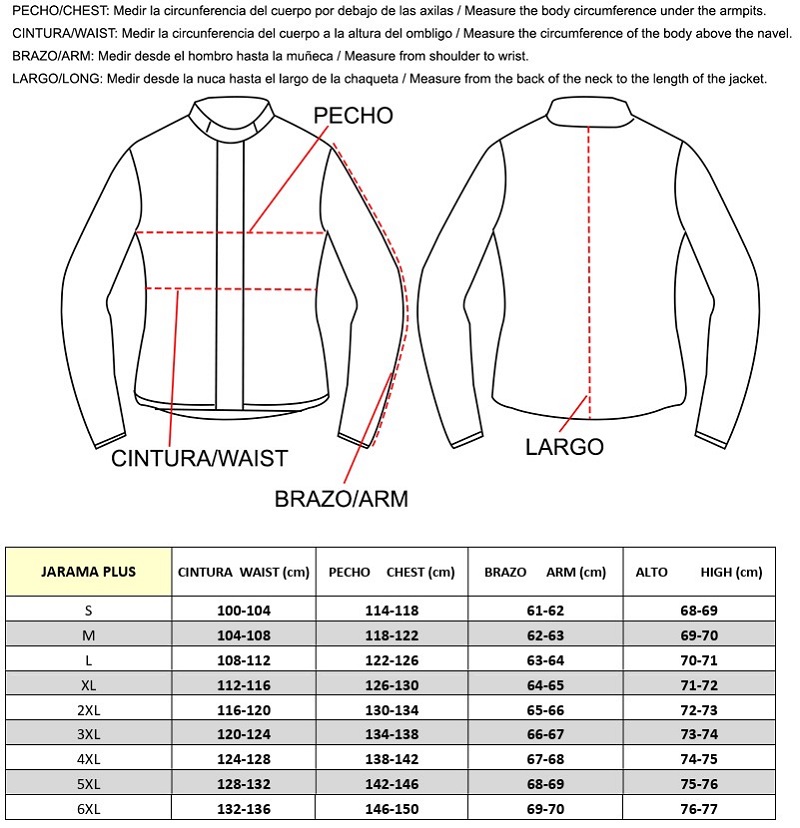 Rainers chaqueta moto Jarama fluor - Imagen 5