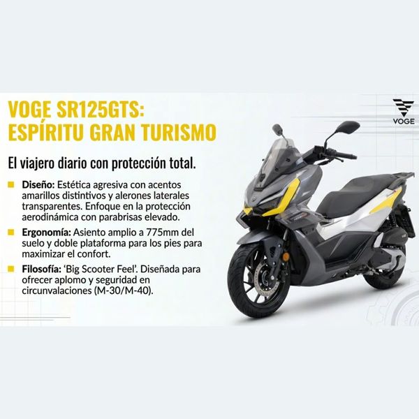 VOGE SR1 125 GTS - Imagen 5
