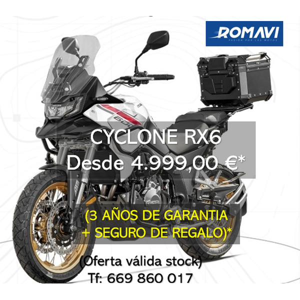 CYCLONE RX600 Km0