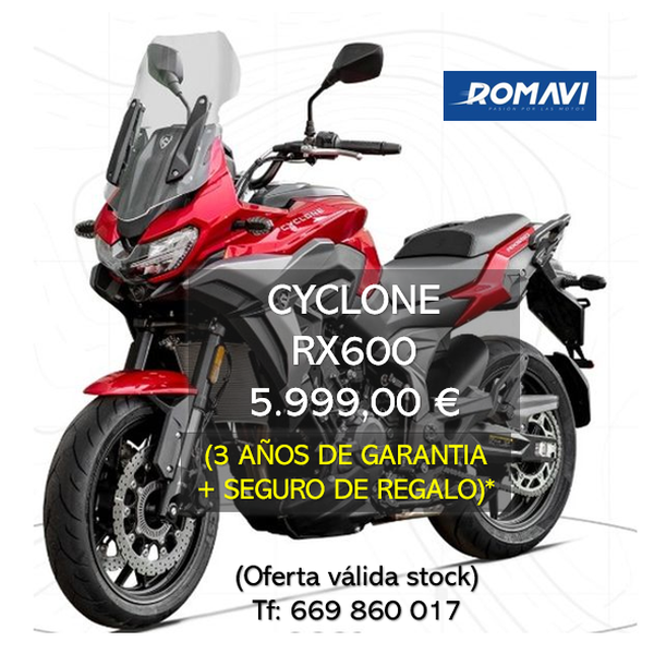 CYCLONE RX6 ST Km0