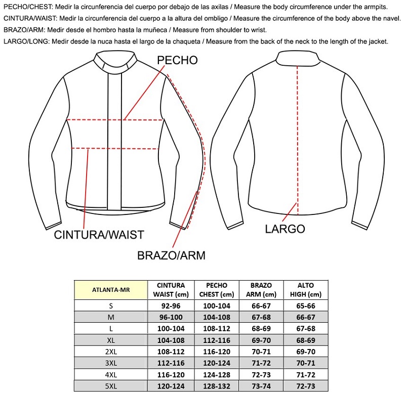 Rainers chaqueta moto cuero Atlanta marrón - Imagen 4
