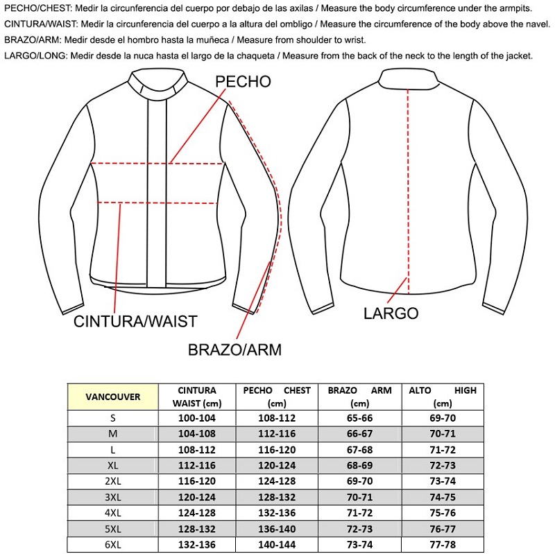 Rainers chaqueta moto Vancouver - Imagen 4