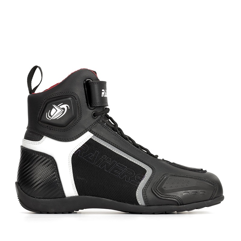 Rainers botas moto Cooper negro