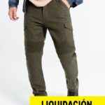 By City pantalón Mixed Slim III verde