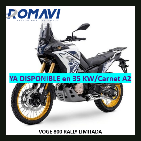 VOGE DS800Rally 35 Kw - Imagen 2