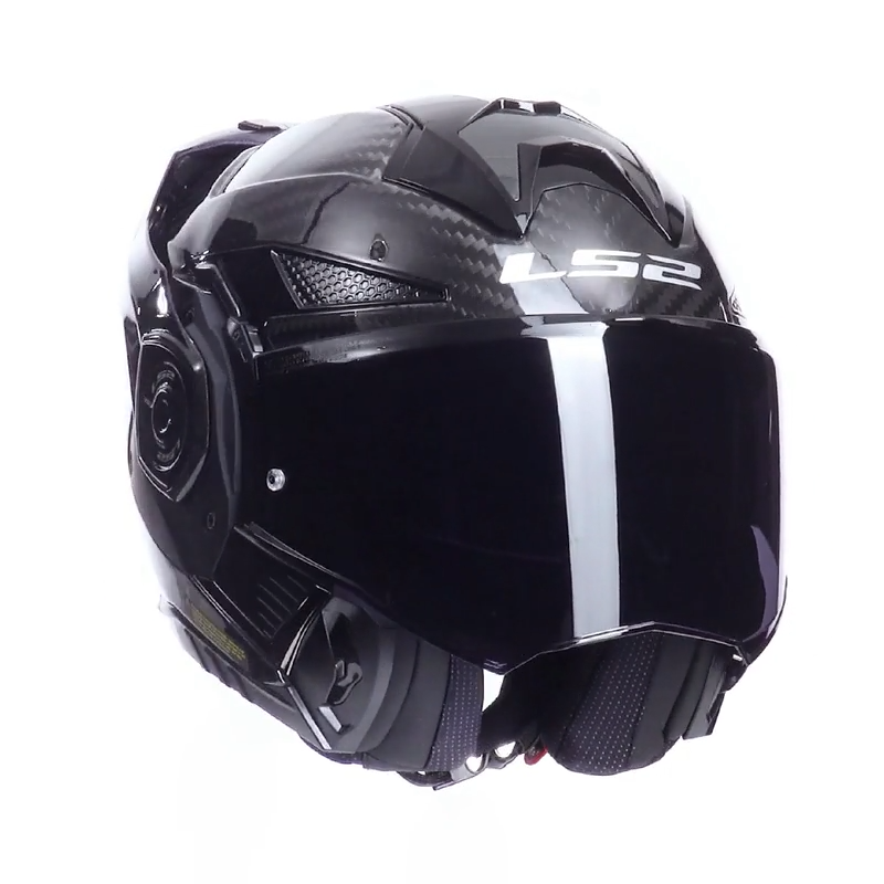 LS2 casco moto modular FF901 Advant X Carbon brillo - Imagen 4