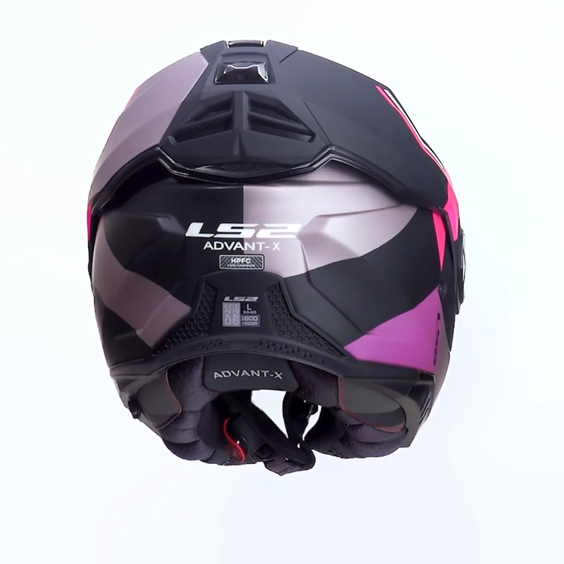 LS2 casco moto modular FF901 Advant X Ultra rosa - Imagen 3