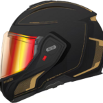 Unik casco modular 180º Spectrum DV Dotty oro negro mate