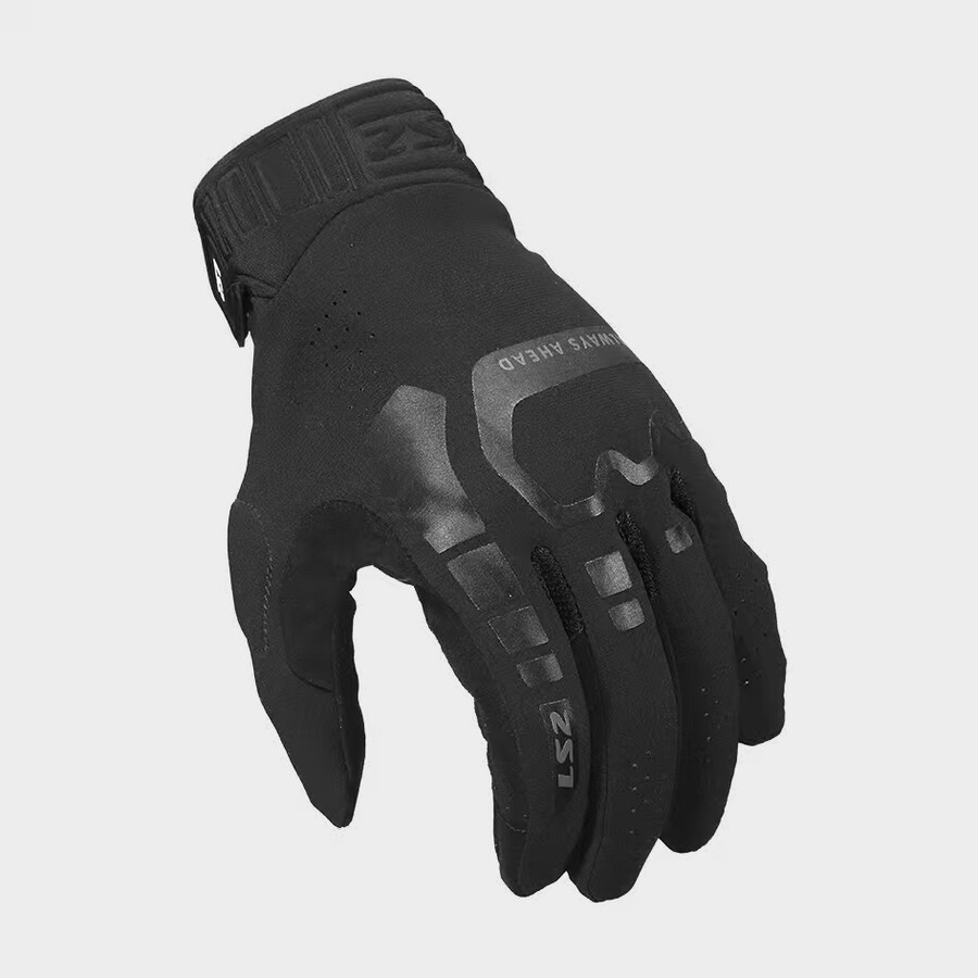 LS2 guantes moto Flex negro