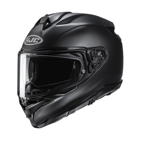 HJC casco moto integral F72 Solid negro mate
