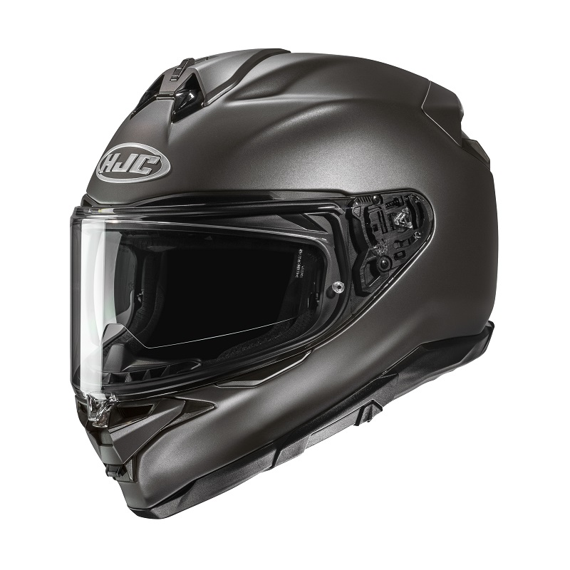 HJC casco moto integral F72 Solid titanio mate