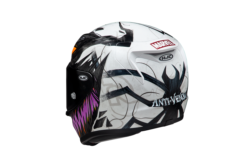 HJC casco moto integral RPHA 12 ANTI VENOM 2 MARVEL - Imagen 3