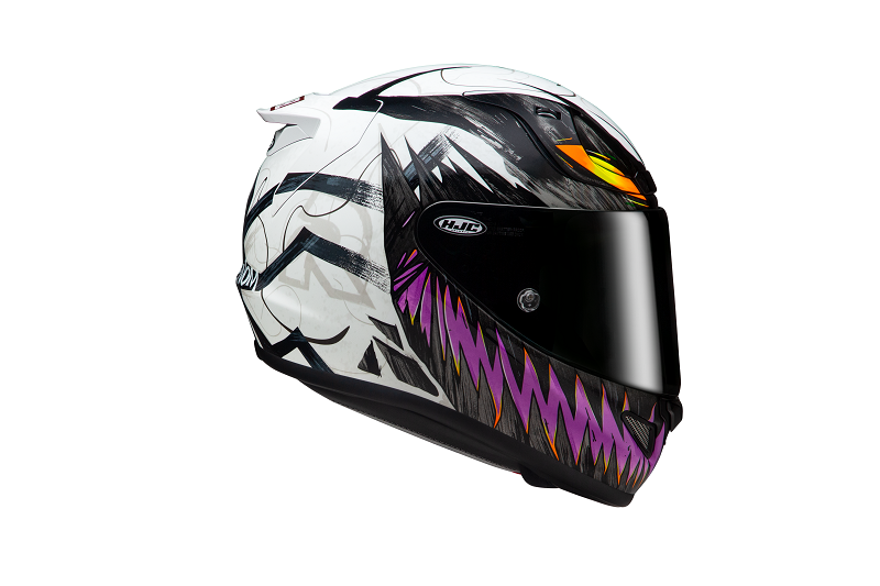 HJC casco moto integral RPHA 12 ANTI VENOM 2 MARVEL - Imagen 4