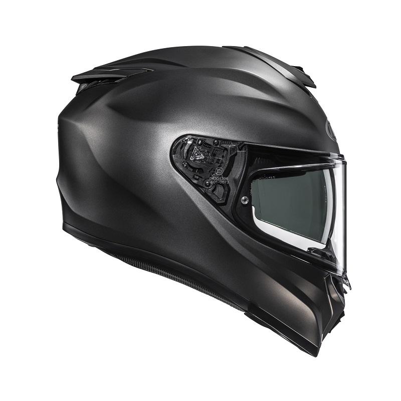 HJC casco moto integral I72 Solid titanio mate - Imagen 4