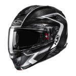 HJC casco moto modular RPHA 91 Carbon Lagos MC5 gris